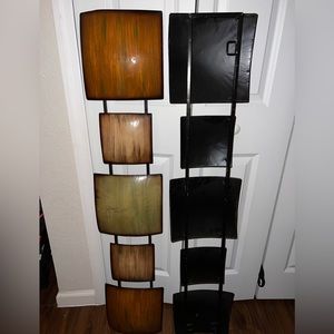 Wall decor made of aluminum